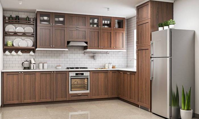 Cabinets laminate floors tradisional gaya dua berbeda memadukan mudah interiordesign