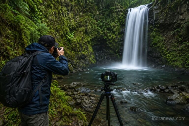 How to Photograph Waterfalls with a Camera - indranews.com