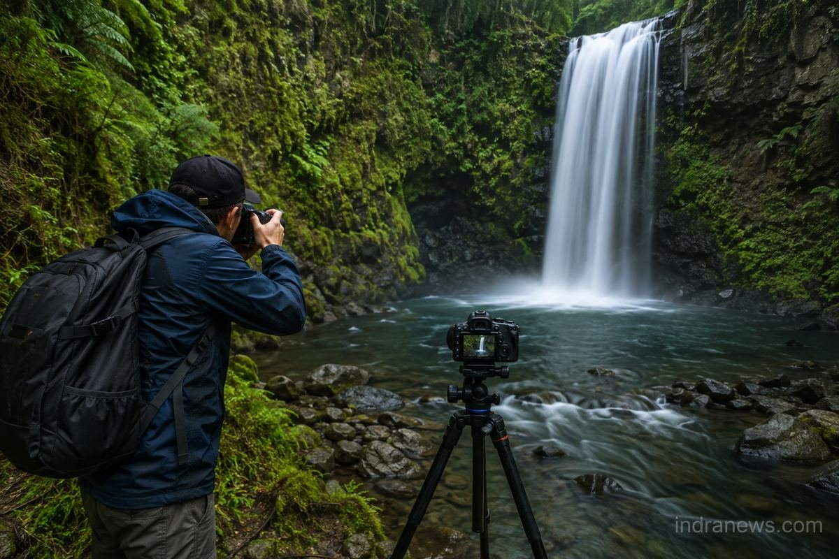 How to Photograph Waterfalls with a Camera - indranews.com