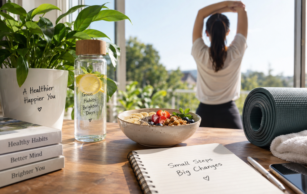 Bright Wellness Morning by the Window